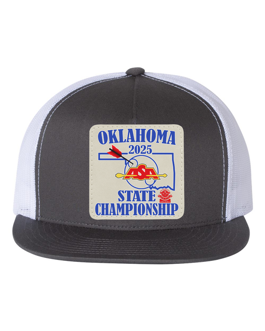 ASA State Champion Hat YP Classics Five-Panel Classic Trucker Cap - 6006